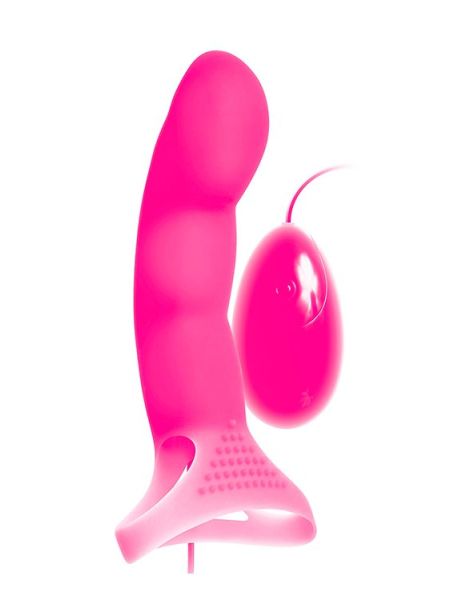 Stymulator-A&E G SPOT TOUCH FINGER VIBRATOR PINK - 2